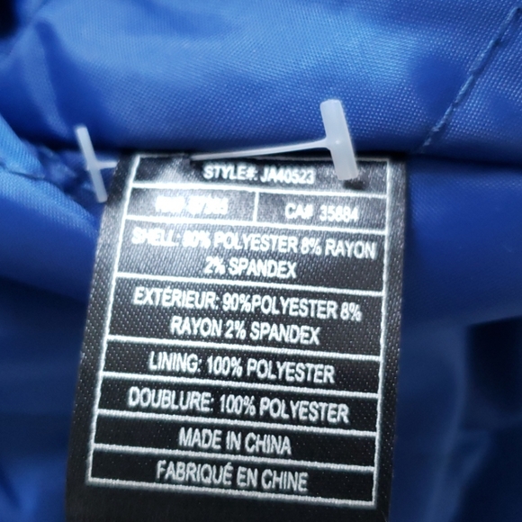 Jack by BB Dakota Royal Blue Double Breasted Coat - Picture 5 of 6